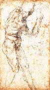 Male Nude Michelangelo Buonarroti